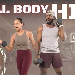 30 Minute Full Body Dumbbell HIIT Training [Fat Burning Workout]