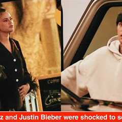 Selena Gomez and Justin Bieber were shocked to see each other