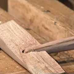 Joints without Glue - Boiled Mortises