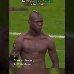 Top Unreal Mario Balotelli Goals in Football 🪄🔥