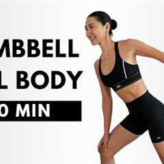 30 MIN Full Body Dumbbell Workout 🔥 Fat Burning & Sculpting (No Jumping)