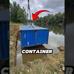 He Buried a Shipping Container Underground… Then Did THIS 😳