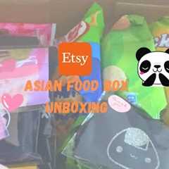 Large Mystery Food Box UNBOXING (Etsy)