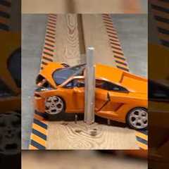 RC Lamborghini vs Real Lamborghini Crash Test Which is SAFER?
