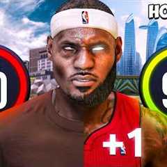 LeBron James But Every DUNK is +1 ATTRIBUTE (60-99 Overall Evolution)