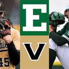 Eastern Michigan vs Vanderbilt (NO HITTER!) | Game 2 | 2026 College Baseball Highlights