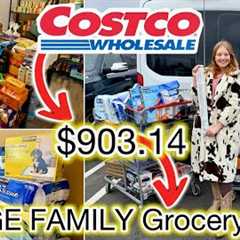 ✨NEW✨ Costco Haul LARGE Family Grocery Haul  $903.14 | My FullHouse 