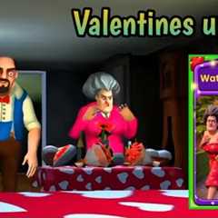 Scary teacher 3d Waterbed level Gameplay |  Scary teacher valentine's Update | Pro Gamer