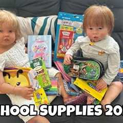 Bought School Supplies for My Reborn Babies! | Gabi Reborn