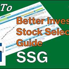 Better Investing, Stock Selection Guide, SSG, Stock Analysis Tool, App Software
