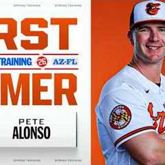 Pete Alonso homers in his first Spring Training game with the Orioles! 🐻‍❄️ | MLB Highlights