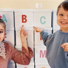 ABC Learn Alphabet with Leo and K | English Letter Boxes for Kids