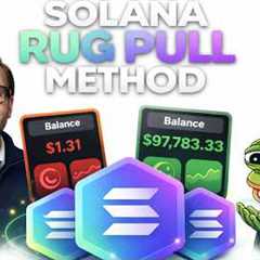 Rug Pull : How To Launch a Solana Meme Coin (With Live Proof)