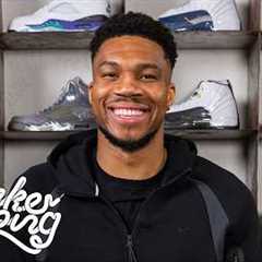 Giannis Antetokounmpo Goes Sneaker Shopping With Complex