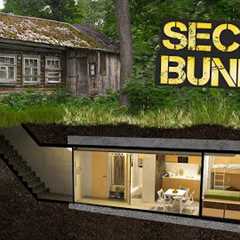 A two-year timelapse of building a secret bunker under a house in the Remote Forest