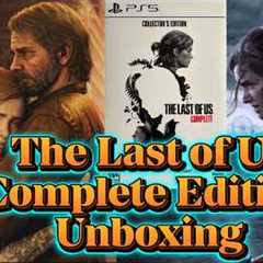 The Last of Us Complete PS5 Collector's Edition Unboxing