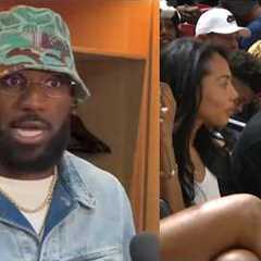 LeBron James brings up Jaylen Brown saying Bronny isn't a pro at Summer League 😬