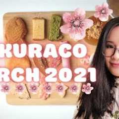Sakura Themed Snacks!! | Sakuraco | March 2021