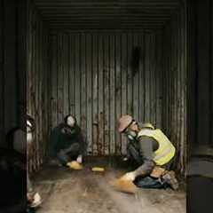 Ultimate DIY Underground Tiny Home! Could you live off-grid down here? 👇🛠️ #bunker