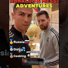 RANKING THE CRAZIEST RONALDO & MESSI MOMENTS 😂⚽ #shorts #funny