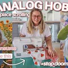 40+ HOBBIES TO START IN 2026 🎀🧶🎨 | go analog, stop scrolling + be more creative &..
