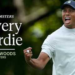 Every Tiger Woods Birdie from the 2019 Masters