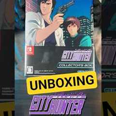 Nintendo Switch Game City Hunter Collector's Edition UNBOXING