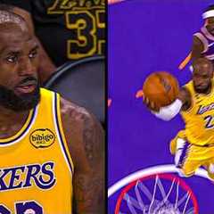 LeBron James BLOWS a Wide-Open Layup 😬