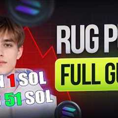 How to Launch Solana Meme Coin with Rug Pull (NEW METHOD)