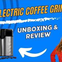 Bodum Bistro Electric Coffee Grinder - Unboxing & Review