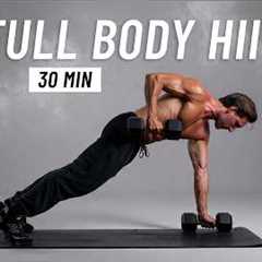 30 Min Full Body Dumbbell HIIT Workout - Strength Training & Fat Burn at Home