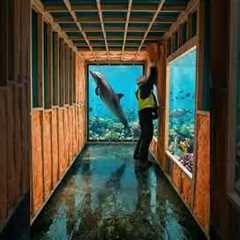 Building a Hidden Underground Bunker UNDER a River 🌊🤯