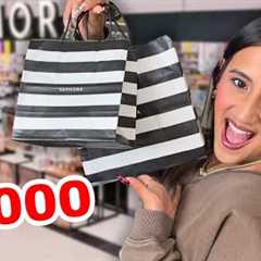 *NO BUDGET* Sephora Shopping Spree Makeover!
