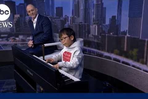 9-year-old piano prodigy goes viral