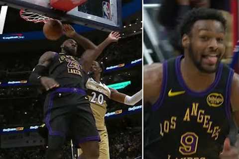 Like Father Like Son 🔥 LeBron &amp; Bronny James DUNK SHOW