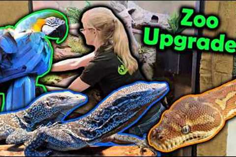 Updating Animal Enclosures at our Zoo!