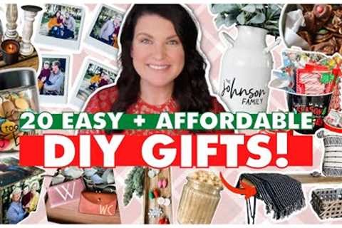 20 thoughtful DIY gift ideas people ACTUALLY want! 🌲 (Affordable + Amazing!)