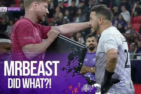 MrBeast Bribes the Goalkeeper at Match for Hope 2026 | beIN SPORTS USA