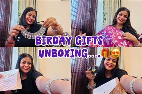 Birthday Gifts Unboxing🎁😎||Life of tuluvas||