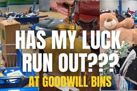 Thrift with me at the Goodwill bins for secondhand home decor • thrifting for resale