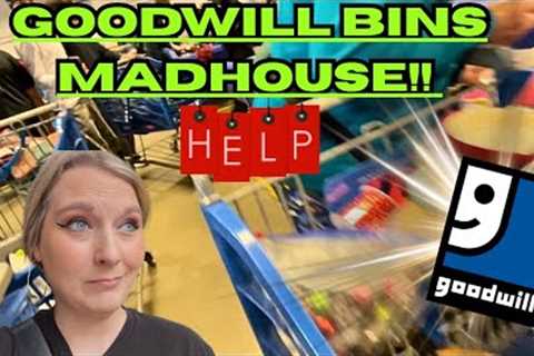 Goodwill BINS That 🔥NONSTOP🔥 Rotate! Fighting For My Life At Goodwill Bins!  +HAUL!