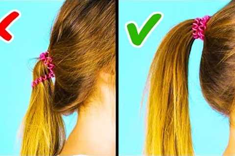 20 COOL 1-MINUTE HAIRSTYLE HACKS