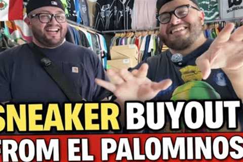 El Palominos Came to Fire Kicks🇲🇽🔥 Sneaker Shopping en la Tienda!
