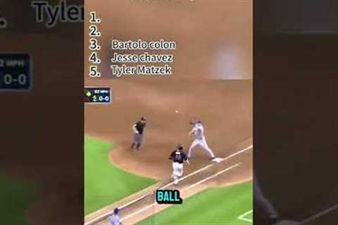 These Are the Best Pitcher Plays in MLB History 😳🔥!#mlb #baseball #viral #sports #shorts