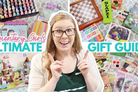 Ultimate NON-TOY Gift Guide for Elementary Girls || Books + Crafts + Games + Practical Gifts