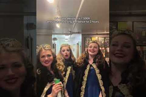 Singers Need Oxygen #parkcityutah #singertok #highaltitude #highelevation #broadway #nationaltour