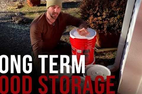 Prepping Food for Long Term Storage