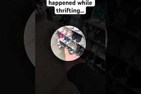The worst thing that can happen while thrifting… #sneaker #shoes