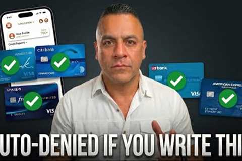 5 Things to Never Write on a Business Credit Application