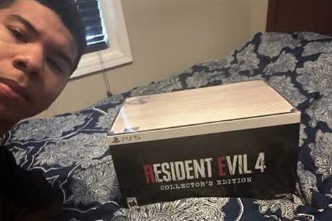 Resident evil 4 remake collector’s edition unboxing [PS5]